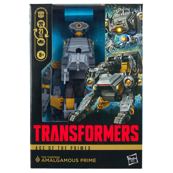 ( Pre Order ) Transformers Age of the Primes Voyager Class The Thirteen Amalgamous Prime Action Figure