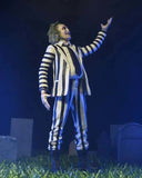 IN STOCK! NECA Beetlejuice  (Black and White Suit) Action Figure