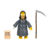 ( Pre Order ) The Simpsons Treehouse of Horror Grim Reaper Homer Simpson Deluxe 5-Inch Action Figure