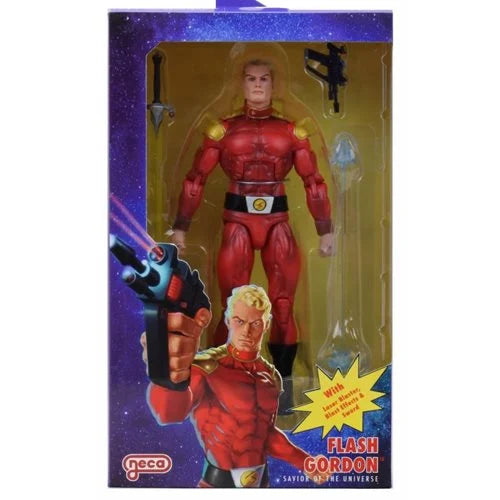 IN STOCK! NECA Defenders of the Earth Series 1 Flash Gordon 7 inch Action Figure