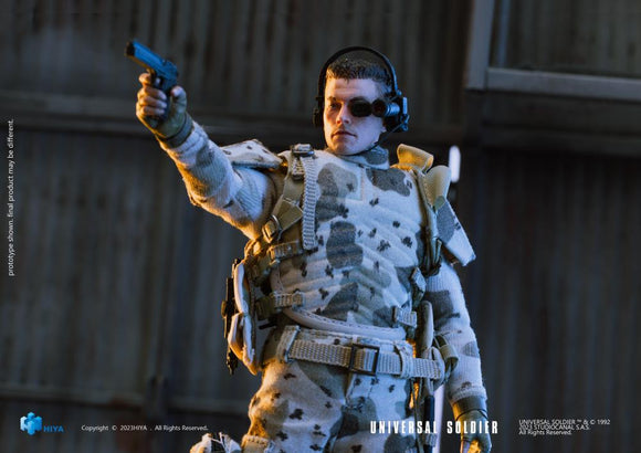 ( Pre Order ) Universal Soldier Luc Deveraux Exquisite Super 1:12 Figure - PX