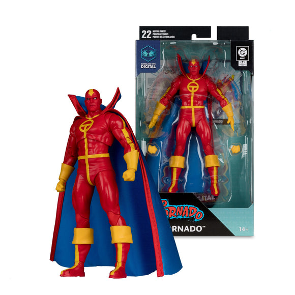 ( Pre Order ) McFarlane DC Multiverse Digital Collection ( DC: The Bronze Age ) Red Tornado 7 inch Action Figure
