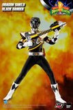 ( Pre Order ) Threezero Mighty Morphin Power Rangers Dragon Shield Black Ranger 1/6 Scale Figure