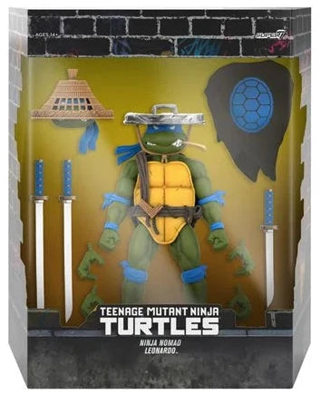 IN STOCK! Super 7 TMNT Ultimates Wave 11 Nomad Leonardo 7-Inch Action Figure