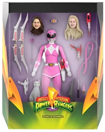 IN STOCK! Super 7 Power Rangers Ultimates Wave 2  Pink Ranger 7-Inch Action Figure