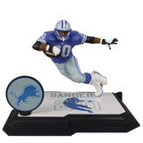 IN STOCK! McFarlane NFL Sports Picks Detroit Lions Barry Sanders White Jersey 7-Inch Scale Posed Figure