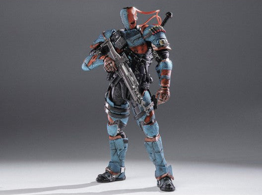 ( Pre Order ) LPZZ  DC002 Arkham Knight - Deathstroke 1/12 Scale Action Figure