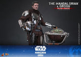 ( Pre Order ) Hot Toys Star Wars: The Mandalorian and Grogu MMS872 The Mandalorian and Grogu (Deluxe Ver.) 1/6th Scale Collectible Figure Set
