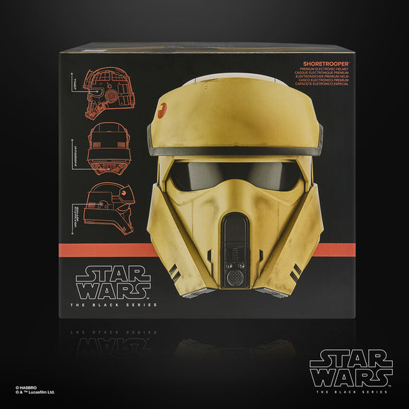 ( Pre Order ) Star Wars The Black Series Shoretrooper Electronic Roleplay Helmet