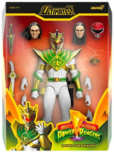 ( Pre Order ) Super7 Ultimates Mighty Morphin Power Rangers Lord Drakkon 7 inch Action Figure