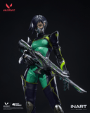 ( Pre Order ) INART VALORANT - Viper 1/12 Scale Action Figure