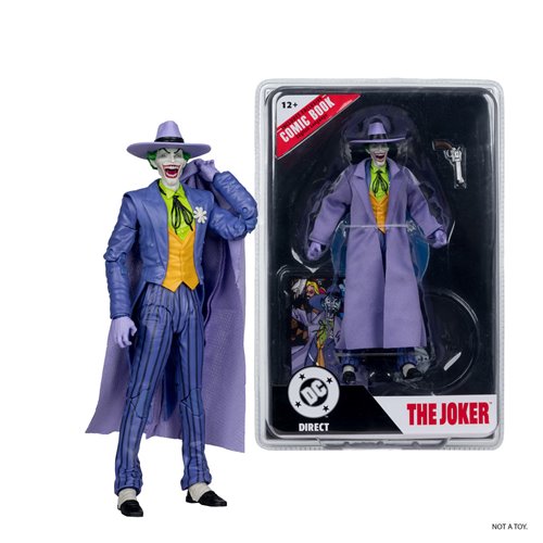 ( Pre Order ) McFarlane DC Page Punchers Joker (Crisis on Infinite Earths) 7 inch Action Figure