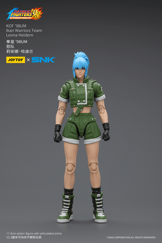 Pre Order ) Joy Toy KOF'98UM Ikari Warriors Team Leona Heidern