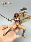 ( Pre Order )  Fury Toys FSV02 Northern Valkyrie Svafa Tan Skin Red HairIron Armor Ver. 1/12 Scael Action Figure