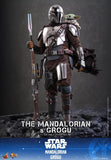 ( Pre Order ) Hot Toys Star Wars: The Mandalorian and Grogu MMS871 The Mandalorian and Grogu (Collector Ver.) 1/6th Scale Collectible Figure Set