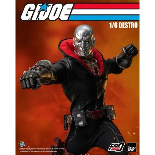 Pre Order ) Threezero G.I. Joe Destro FigZero 1:6 Scale