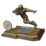 IN STOCK! McFarlane NFL Sports Picks Detroit Lions Barry Sanders Bronze Deco Gold Label 7-Inch Scale Posed Figure