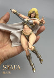 ( Pre Order )  Fury Toys FSV02 Northern Valkyrie Svafa White Skin Golden Armor Ver. 1/12 Scael Action Figure