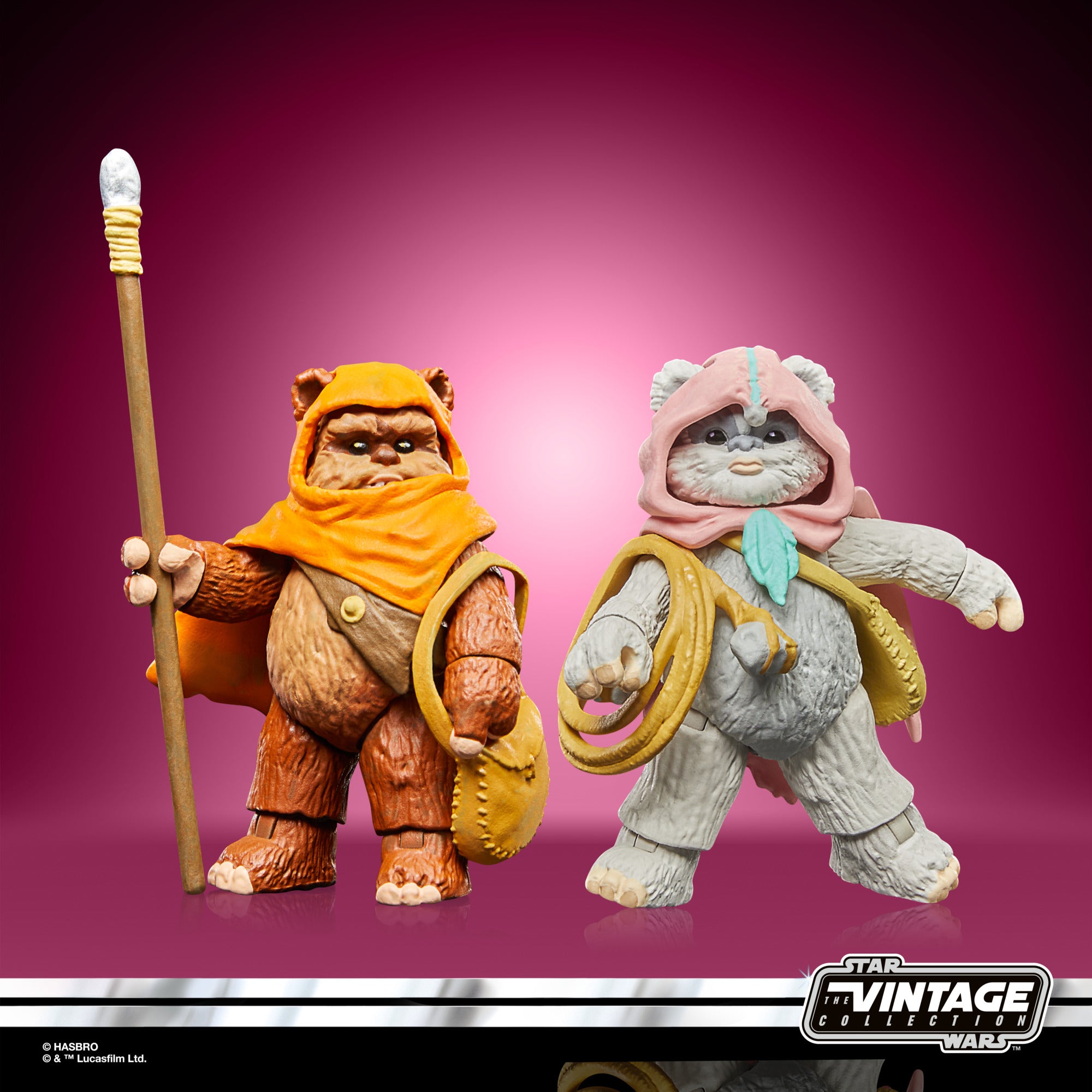 IN STOCK! Star Wars The Vintage Collection Wicket & Kneesaa 3 3/4
