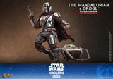 ( Pre Order ) Hot Toys Star Wars: The Mandalorian and Grogu MMS872 The Mandalorian and Grogu (Deluxe Ver.) 1/6th Scale Collectible Figure Set
