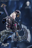 ( Pre Order ) Demonflame Studio 1/12 Darksiders Abyss Knight Apocalypse & Despair Cyan Steed Set of 2