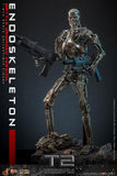 ( Pre Order ) Hot Toys Terminator 2: Judgement Day MMS Endoskeleton (Battle Damaged Ver.) 1/6th Scale Collectible Figure
