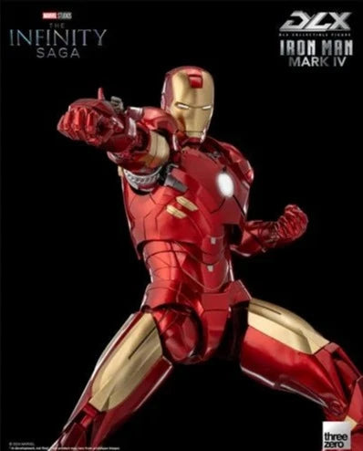 ( Pre Order ) Threezero Marvel Studios: The Infinity Saga: Iron Man Mark 4 DLX Action Figure