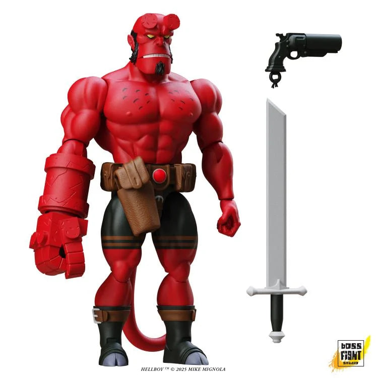 Pre Order ) Hellboy Immortal Champions Retro Action Figure