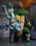 ( Pre Order ) NECA TMNT Leatherhead (Mirage Comics) Deluxe Action Figure