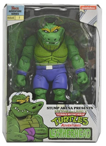 ( Pre Order ) NECA TMNT Adventures Stump Wrestling Leatherhead (Archie Comics) Action Figure