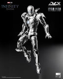 ( Pre Order ) Marvel: The Infinity Saga DLX Iron Man Mark 2 (Chrome Edition) 1/12 Scale Action Figure