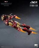 ( Pre Order ) Marvel: The Infinity Saga DLX Iron Man Mark 6 (Battle Damaged Ver.) 1/12 Scale Action Figure