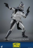 ( Pre Order ) Hot Toys Star Wars: The Clone Wars TMS141 Clone Commander Wolffe 1/6th Scale Collectible Figure