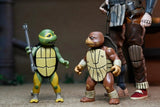 ( Pre Order ) NECA TMNT The Last Ronin - The Lost Years Grammy April with Baby Yi & Moja