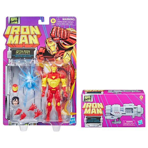 IN STOCK! Marvel Legends Series Deluxe Retro Iron Man