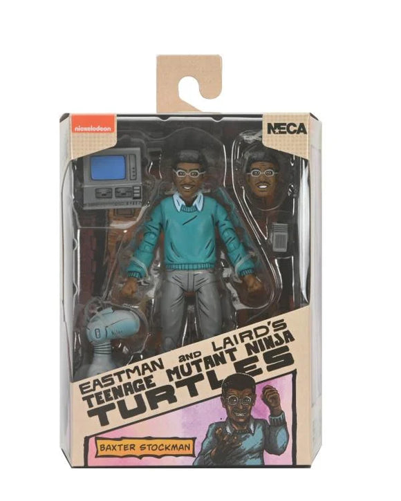 IN STOCK! NECA TMNT Baxter Stockman (Mirage Comics) Action Figure