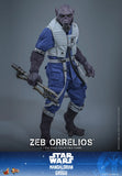 ( Pre Order ) Hot Toys Star Wars: The Mandalorian & Grogu MMS876 Zeb Orrelios 1/6th Scale Collectible Figure