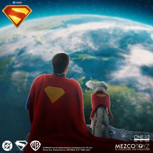 Pre Order ) Mezco One:12 Collective Superman (2025) Action Figure