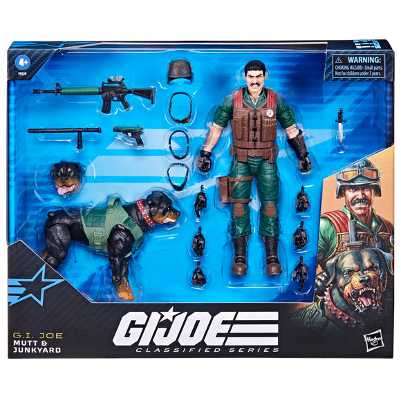 ( Pre Order ) G.I. Joe Classified Series #113, Mutt & Junkyard 6 inch Action Figure