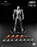 ( Pre Order ) Marvel: The Infinity Saga DLX Iron Man Mark 2 (Chrome Edition) 1/12 Scale Action Figure