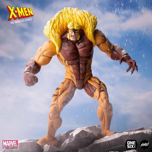 ( Pre Order ) MONDO X-Men: The Animated Series Sabretooth 1:6 Scale Action Figure