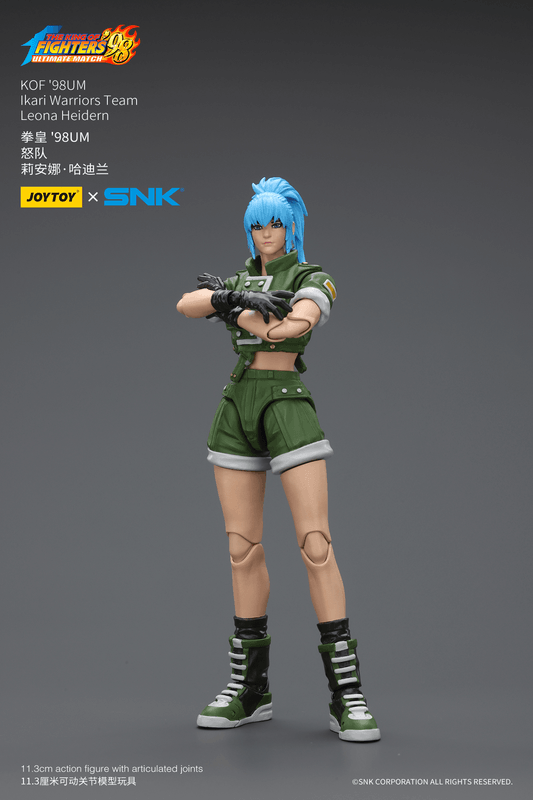 THE KING OF FIGHTERS デッキ Pre Order ) Joy Toy KOF'98UM Ikari Warriors Team Leona Heidern
