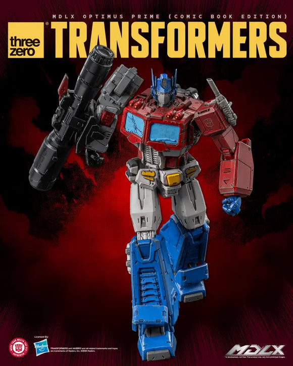 ( Pre Order ) Threezero Transformers MDLX Optimus Prime (Comic Book Edition) Action Figure