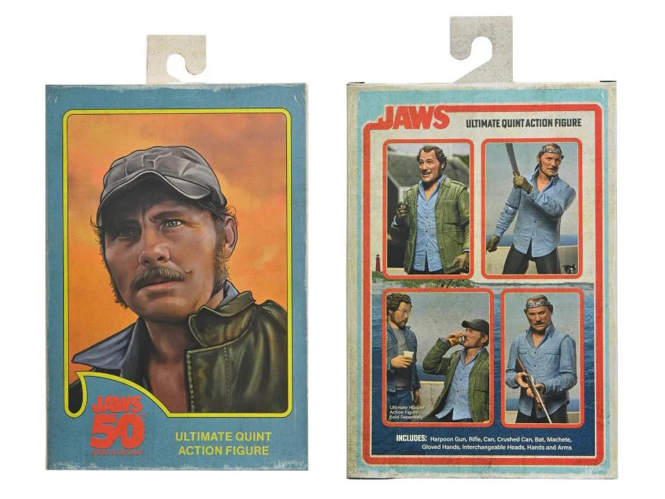 Jaws Ultimate Quint Action Figure 50周年記念 IN STOCK! NECA Jaws 50th Anniversary Ultimate Sam Quint