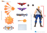 ( Pre Order ) HIYA TOYS Exquisite Basic Series 1/12 Scale CONTRA:OPERATION GALUGA Bill Rizer