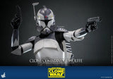 ( Pre Order ) Hot Toys Star Wars: The Clone Wars TMS141 Clone Commander Wolffe 1/6th Scale Collectible Figure