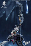 ( Pre Order ) Demonflame Studio 1/12 Darksiders Abyss Knight Apocalypse & Despair Cyan Steed Set of 2
