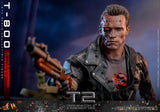 ( Pre Order ) Hot Toys Terminator 2: Judgement Day DX46 T-800 (Battle Damaged Version 2.0) 1/6th Scale Collectible Figure