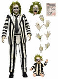 ( Pre Order ) NECA Beetlejuice Beetlejuice Ultimate "Striped Suit" Beetlejuice Action Figure