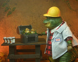 IN STOCK! Neca Dinosaurs Ultimate Earl Sinclair (WESAYSO) Action Figure